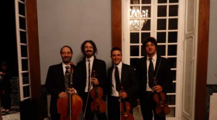Il Quartetto d’archi Paràdos incanta il pubblico di Villa Cipressi