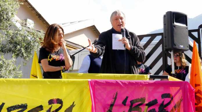 Don Ciotti a Lecco per la staffetta di Libera nel ricordo di Paolo Cereda