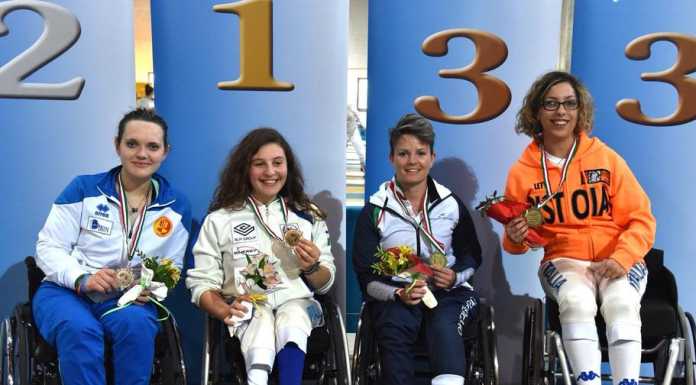 Scherma Paralimpica. Doppia vittoria per Sofia Brunati, Spreafico terza