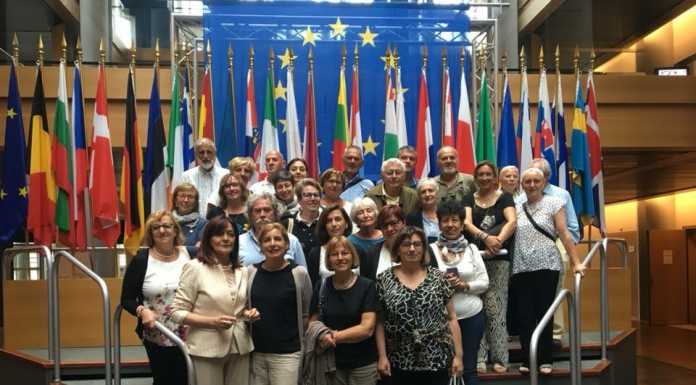 Galbiate in visita al Parlamento Europeo con l’on. Patrizia Toia