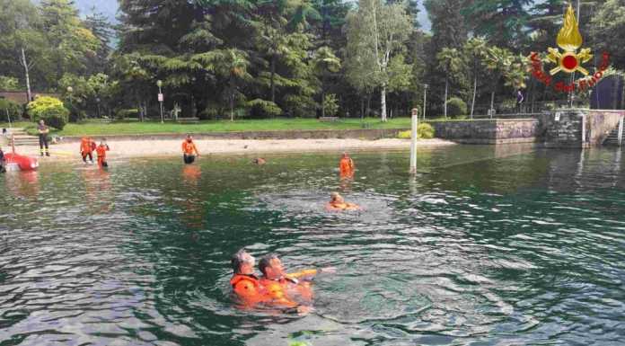 Vigili del Fuoco. A Mandello si addestrano gli specialisti del soccorso acquatico