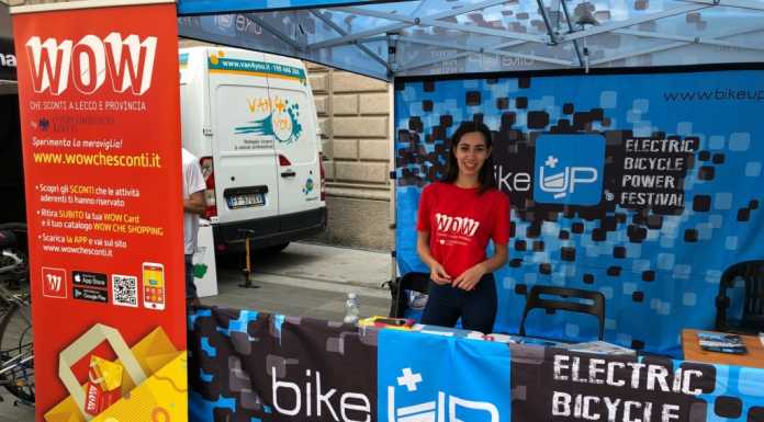 Weekend in piazza a Bikeup per Confcommercio Lecco