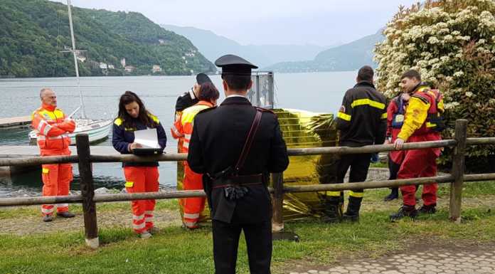 Tragedia sul lago a Bellano: ritrovato il corpo di una donna
