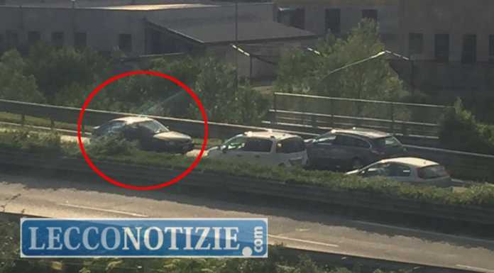 Imbocca la superstrada contromano, attimi di paura a Valmadrera