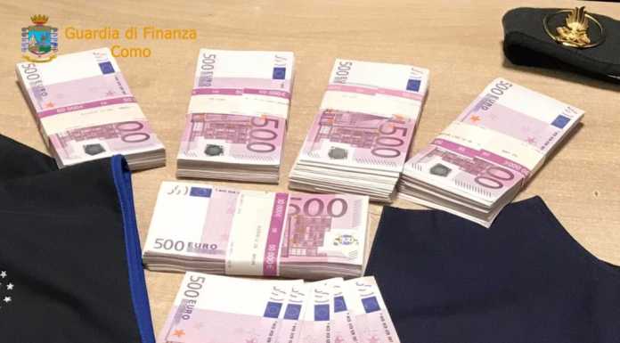 Brogeda. Broker accusato di riciclaggio. Aveva con sé 253mila euro