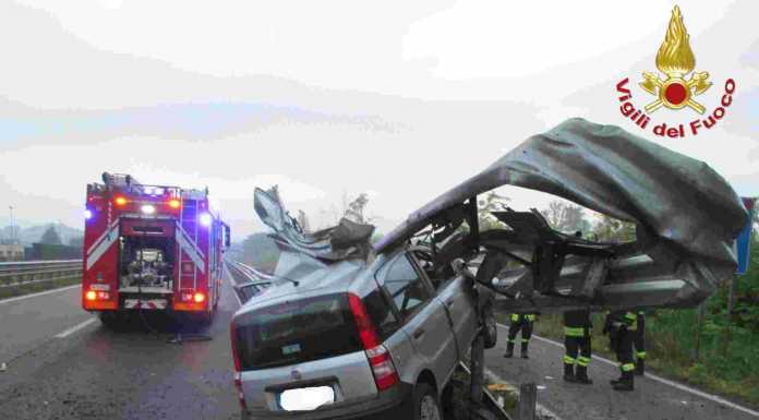 Nibionno. Incidente all’alba sulla Statale 36. Soccorso un giovane