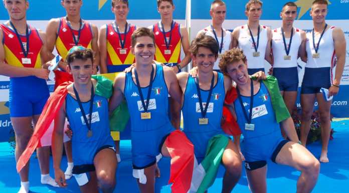 Nicolas Castelnovo strappa l’oro agli Europei Junior di Canottaggio