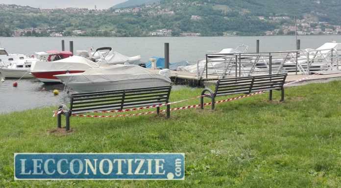 Vercurago. In vista dell’estate nuove panchine e fiori sul lungolago