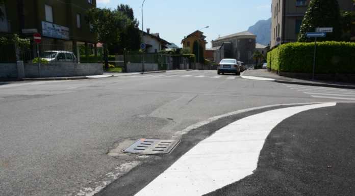Mandello. Da Rongio al centro, si risistemano le strade