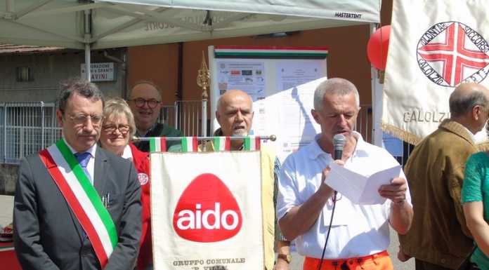 Calolzio. I Volontari del Soccorso inaugurano il nuovo furgone