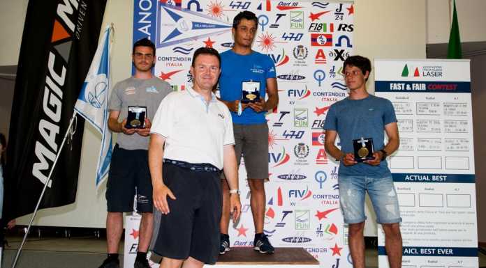 Italia Cup. A Bellano il velista Riccardo Colombo conquista il 2° posto (cat. Radial)