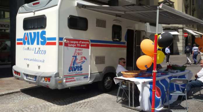 L’Avis Lecco torna in piazza per promuovere la propria attività