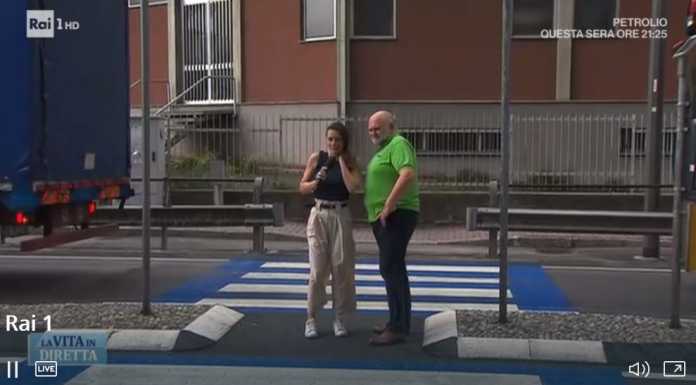 Dopo la raffica di multe, il sindaco sceriffo finisce a “La vita in diretta”