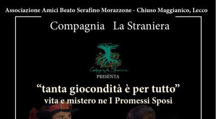 Teatro: alla Rocca dell’Innominato uno spettacolo sui Promessi Sposi