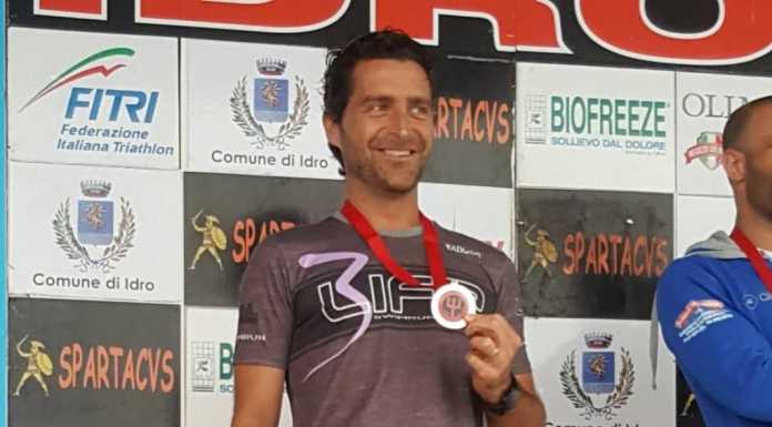 Renato Dell’Oro di 3Life secondo in categoria M1 all’Idroman