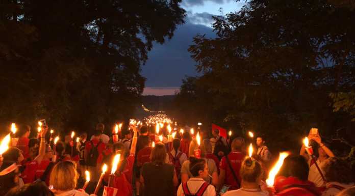 Anche la Croce Rossa di Lecco alla fiaccolata di Solferino