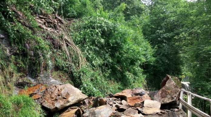 Frana di Pagnona: la Regione stanzia le risorse, ora la gara d’appalto