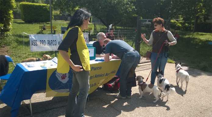 Area Cani di via Polvara: conclusa la raccolta fondi, consegnato il progetto