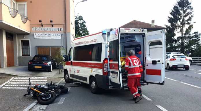 Dorio. Moto contro auto lungo la Sp 72, 55enne finisce all’ospedale