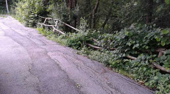Ballabio. Frana in via D’Azeglio: il comune investe 40 mila euro per l’intervento