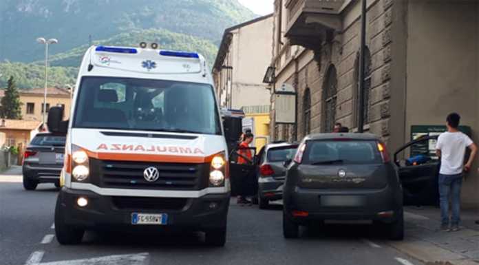 Lecco. Incidente in via Amendola: tre persone soccorse