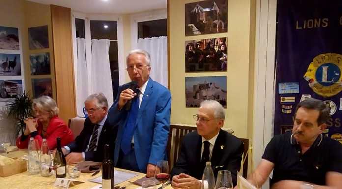 Franco Sormani nuovo Presidente del Lions Club Valsassina