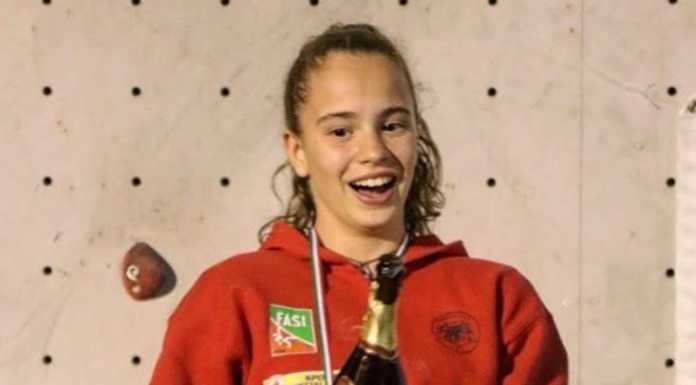 Arrampicata. “Bea” Colli (Ragni) 3^ in Coppa Europa U16 nello Speed