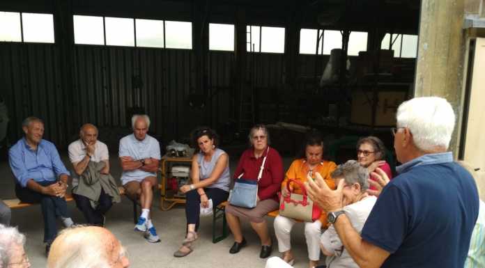 Il Centro Anziani “Il Giglio” in vista al gruppo di Protezione Civile comunale di Lecco