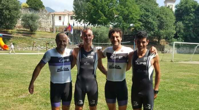 Bene gli atleti della 3Life all’Ecorace Triathlon Olimpico di Iseo