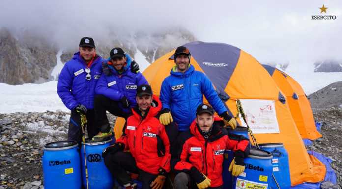 Spedizione al Gasherbrum IV, dopo il maltempo gli alpinisti a Campo 1