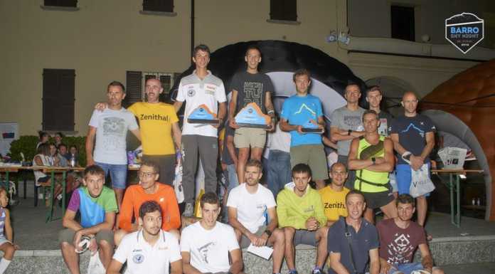 Filippo Bianchi primo alla Barro Sky Night. 250 i runners in gara