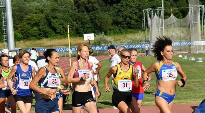 Atletica. Italiani Master su pista, Elena Fustella cala il tris