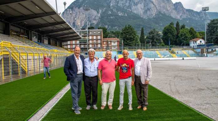 Stadio Rigamonti Ceppi: è iniziata la posa del sintetico