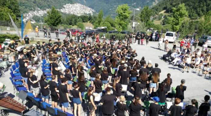 Al Cfpa di Casargo le note della banda, grande finale per lo stage Anbima
