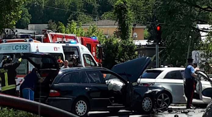 Incidenti. Violento scontro a Oggiono e ciclista investito a Onno