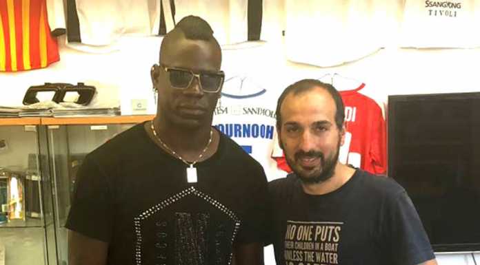 Super Mario Balotelli a Lecco con tappa alla Evo Sound di Pasquale Esposito