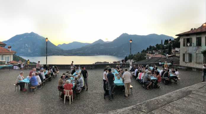 In 120 alla Cena sotto le Stelle della Pro Loco di Perledo