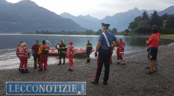 Colico. Allarme per un surfista in difficoltà, si mobilitano i soccorsi
