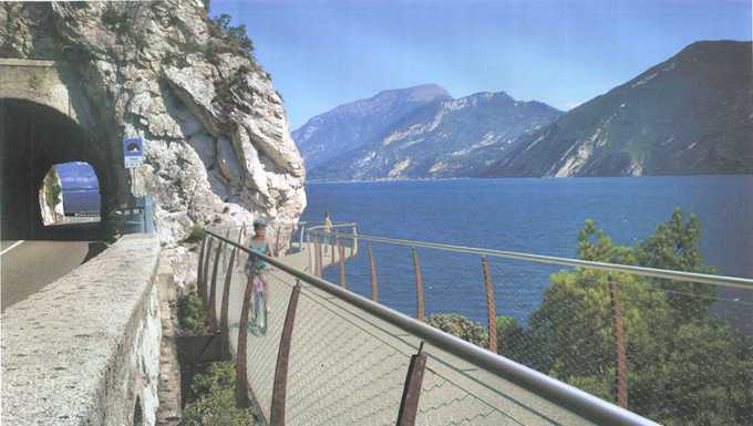 Il consigliere Simonetti: ” Sul Garda si inaugura la ciclopista panoramica, mentre a Lecco…”
