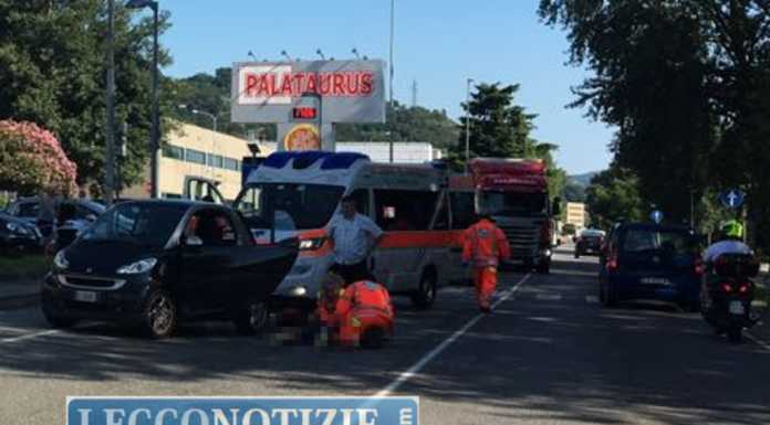 Ancora un incidente in viale Brodolini, soccorso un giovane