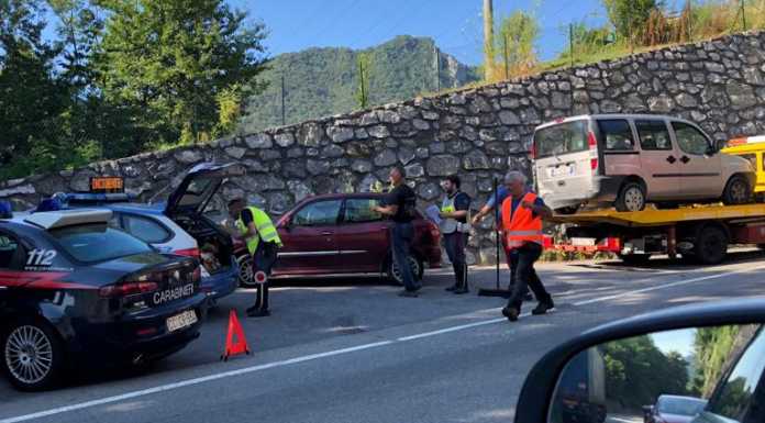 Tamponamento sulla nuova Lecco – Ballabio, prestare attenzione