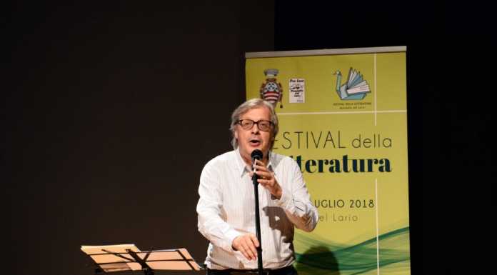 Sgarbi a Mandello, ospite del Festival della Letteratura