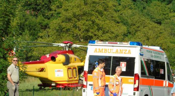Si sente male in un bar. Elisoccorso a Torre de’ Busi