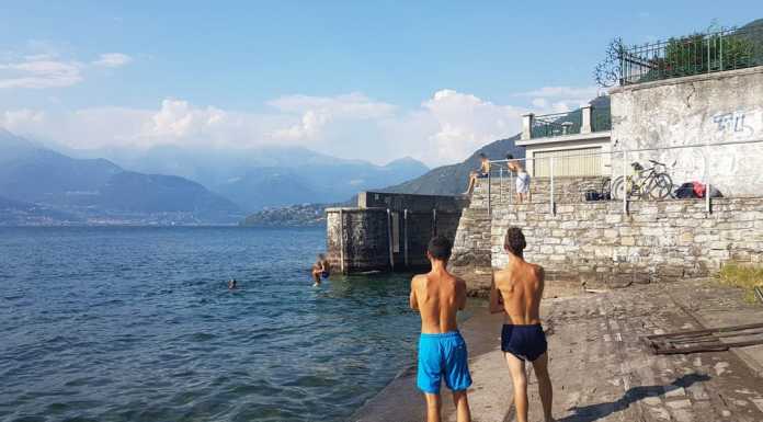 Dervio. Si tuffa e picchia la testa, 17enne finisce all’ospedale