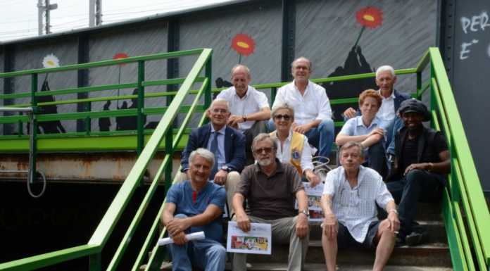 Via Carlo Porta sempre più colorata grazie a Lions e Don Guanella