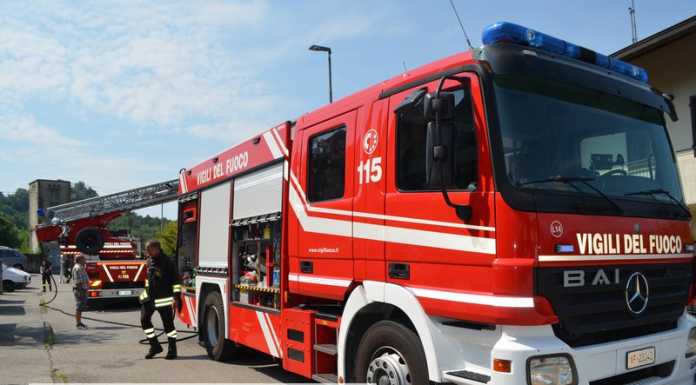 Vento forte, oltre una ventina di interventi per i Vigili del Fuoco