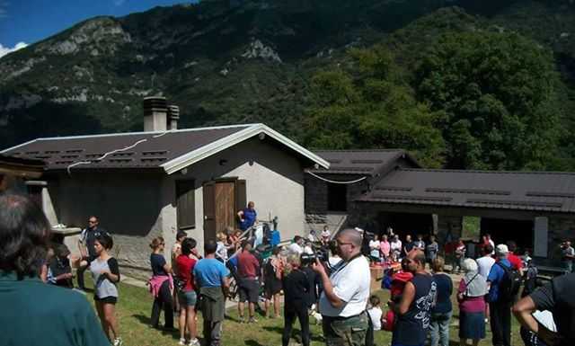 In centocinquanta all’Alpe di Lierna per la festa degli Alpini