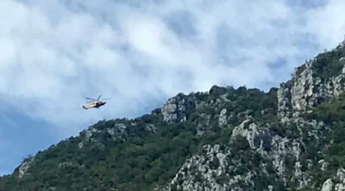Escursionista ferito: elisoccorso in azione sul San Martino