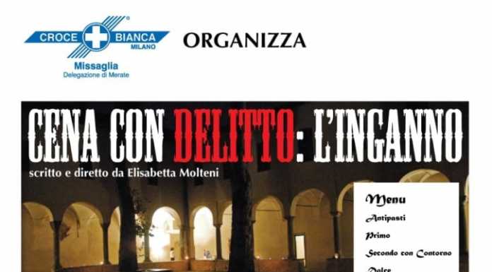 Cena con Delitto. L’8 intrighi e divertimento targati Croce Bianca Merate