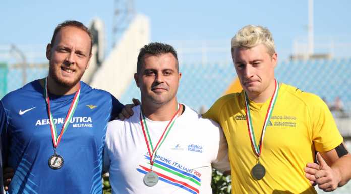 Italiani Assoluti di atletica: Proserpio vince il bronzo nel martello